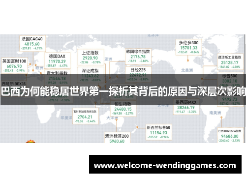 巴西为何能稳居世界第一探析其背后的原因与深层次影响