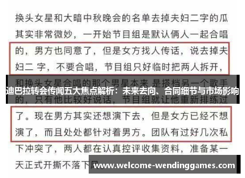 迪巴拉转会传闻五大焦点解析：未来去向、合同细节与市场影响