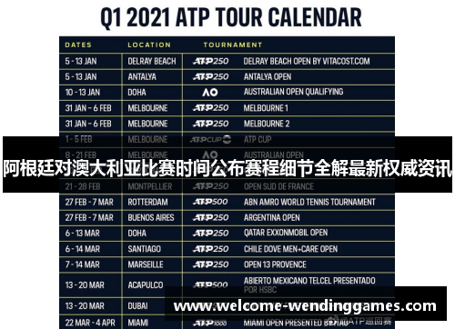 阿根廷对澳大利亚比赛时间公布赛程细节全解最新权威资讯 阿根廷对澳大利亚比赛时间公布赛程细节全解最新权威资讯